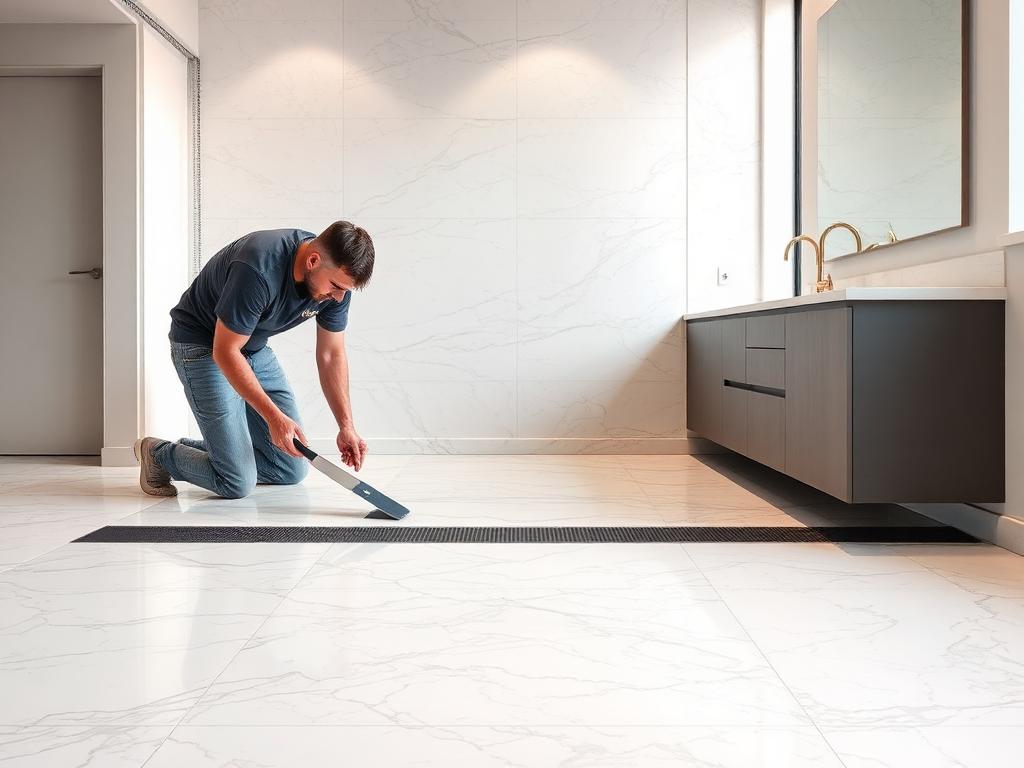 Flooring Work work by Prime Civil Contractor